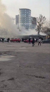 Тошкентдаги “Чорсу” бозорида ёнғин содир бўлди