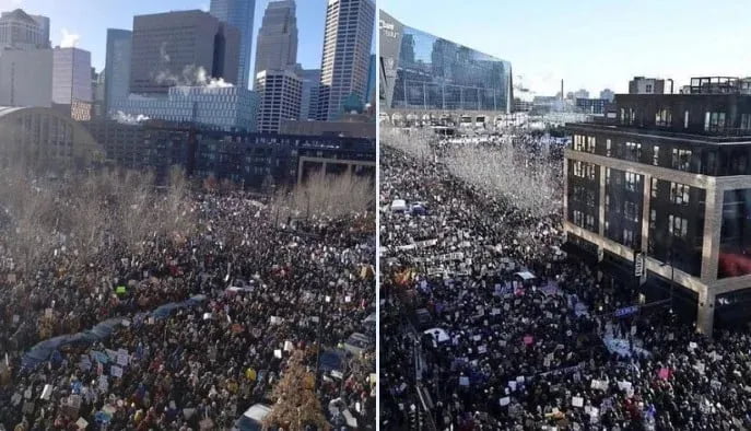 АҚШда иммиграция сиёсатига қарши норозилик намойишлари бўлиб ўтмоқда