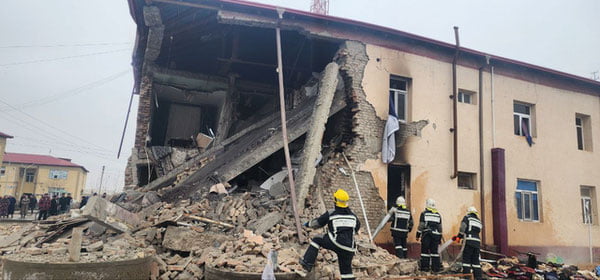 Бухорода 2 қаватли уйда газ портлади