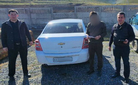 Toshkentda kreditdan qarzdor haydovchining mashinasi xatlandi