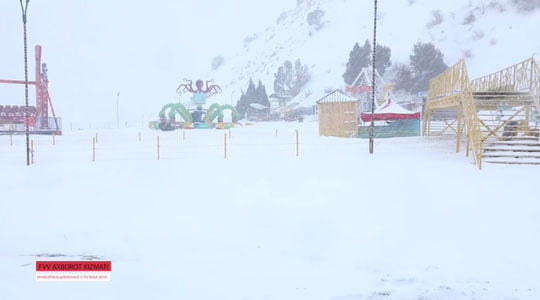 Qamchiq dovonida kuchli qor yog‘ishi sabab 2 ta ko‘ngilochar dam olish maskanlari faoliyati vaqtincha to‘xtatildi