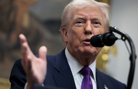 Tramp Tinchlik Kengashining birinchi yig‘ilishida G‘azo uchun milliardlab dollarlik rejani taqdim etadi