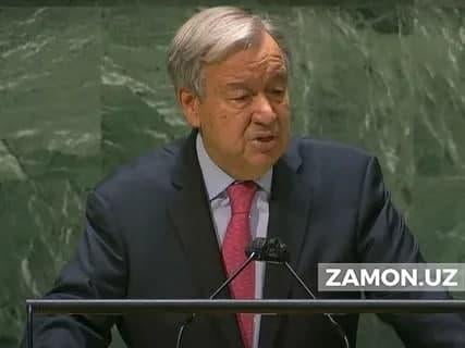 БМТ бош котиби Путинга илтимос билан чиқди