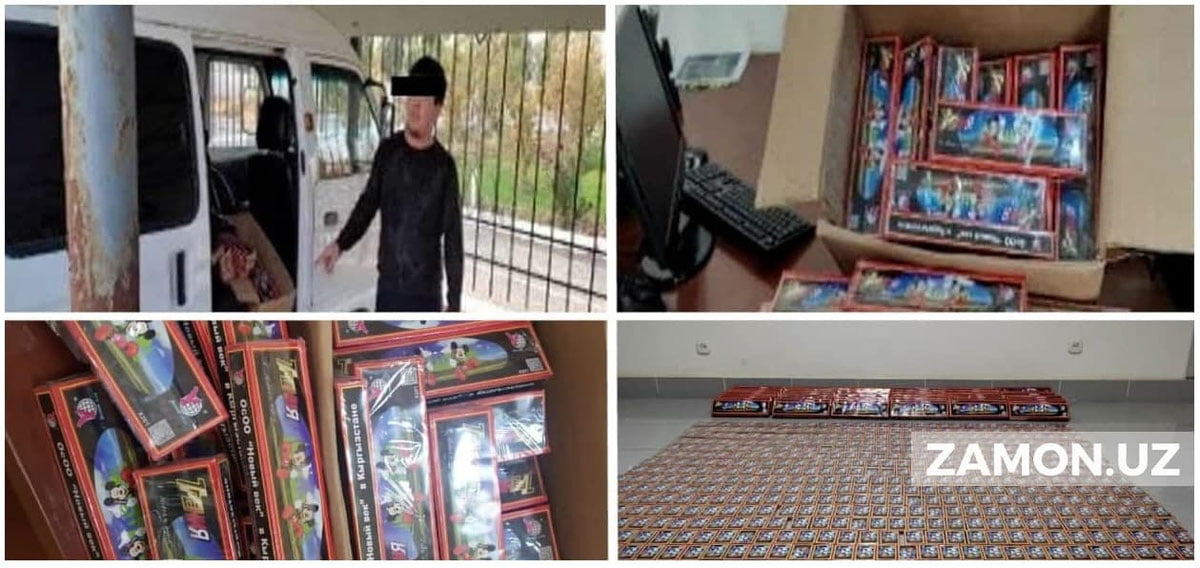 Қашқадарёда 14 миллионлик пиротехника савдосига чек қўйилди