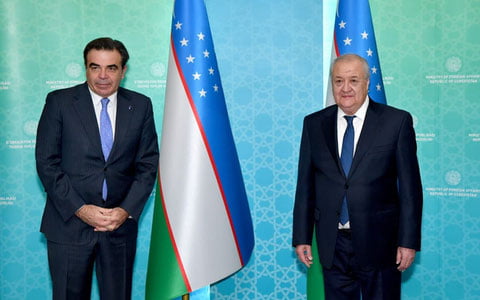 Абдулазиз Комилов Европа комиссияси вице-президенти билан учрашди