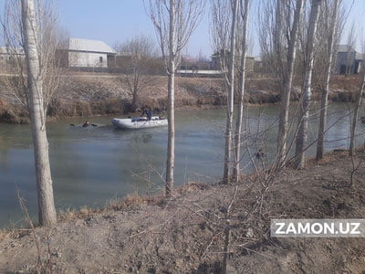 Фарғонада аёл икки нафар қизи билан Катта Фарғона каналига чўкиб кетган