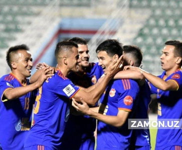 “Nasaf” hindlarni 6-0 hisobida mag‘lub etib, keyingi bosqich yo‘llanmasini qo‘lga kiritdi