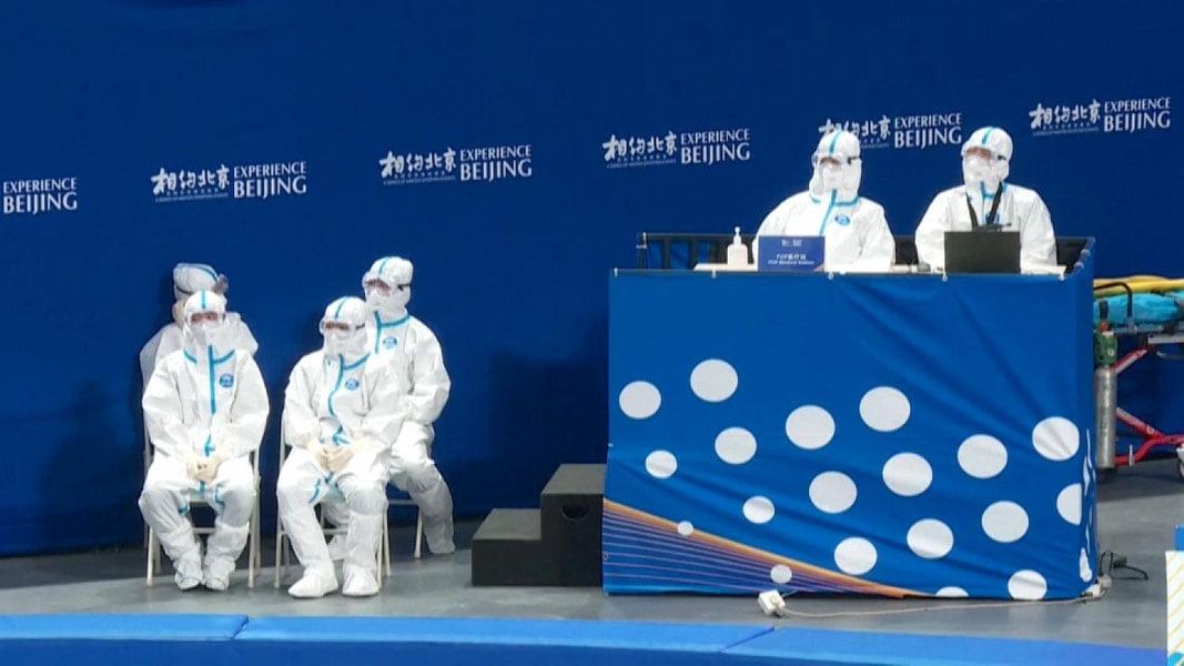 Хитойда қишки олимпия ўйинларига алоқадор шахсда коронавируснинг ўта юқумли варианти аниқланди