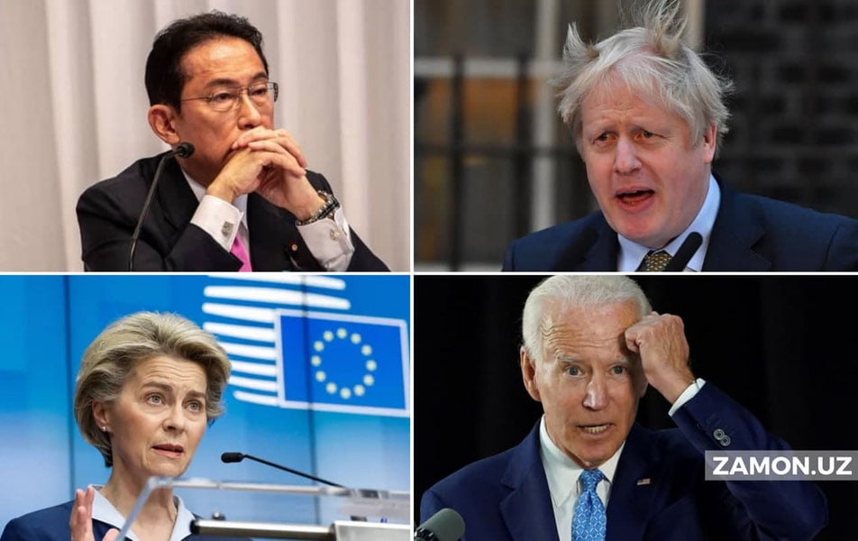 Украинадаги воқеаларга дунё етакчиларининг муносабати қандай?