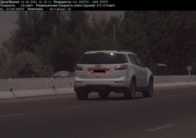 Toshkent viloyatida eng ko‘p tezlikni oshirgan haydovchilar to‘g‘risida maʼlumot berildi