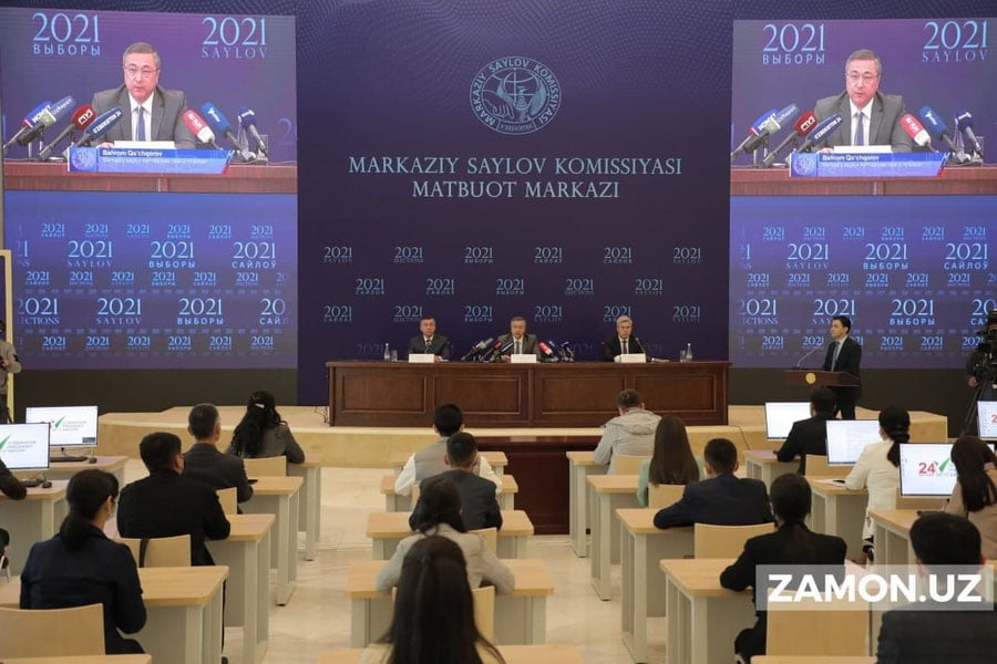 Президент сайлови жараёнларига Ички ишлар вазирлиги ва Миллий гвардия ходимлари жалб этилади