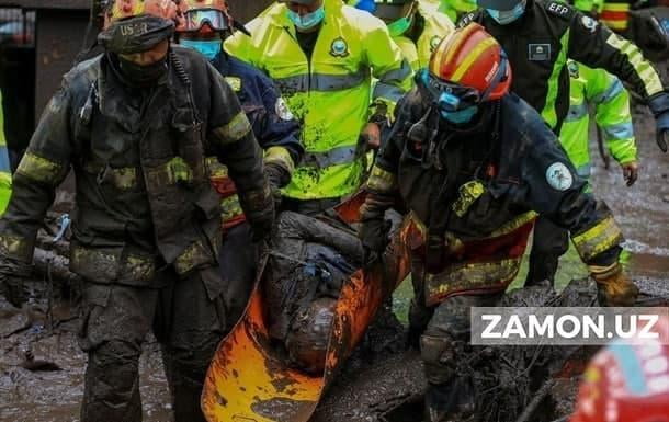 Эквадорда лой оқими барча жойни вайрон қилмоқда