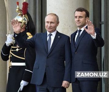 Макрон ва Путин Донбасс масаласи бўйича учрашишга келишиб олди