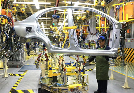 Автомобиль ишлаб чиқариш жараёни