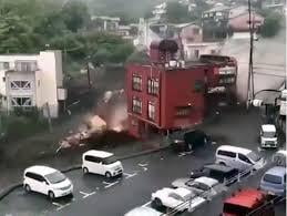 Yaponiyada ko‘chki oqibatida 20 kishi bedarak yo‘qoldi