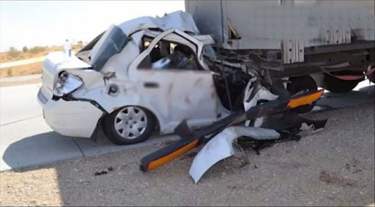 Қорақалпоғистонда юк машинаси "Cobalt" билан тўқнашди, ҳайдовчи воқеа жойида вафот этди