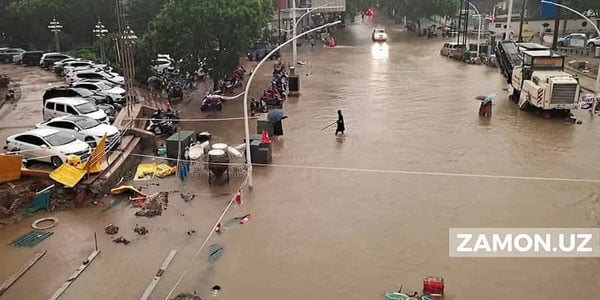 Xitoyda suv toshqinlari oqibatida 15 kishi halok bo‘ldi