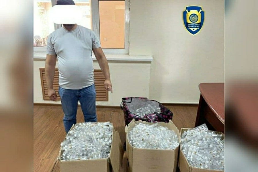 Тошкентда «Клексан» дори воситасини ноқонуний равишда муомалага киритаётган шахслар ушланди