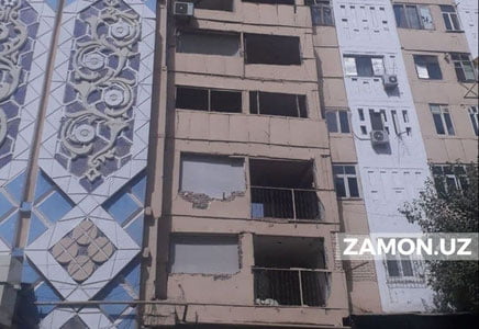 Балконга ғишт териш бинонинг қулашига сабаб бўлиши мумкин