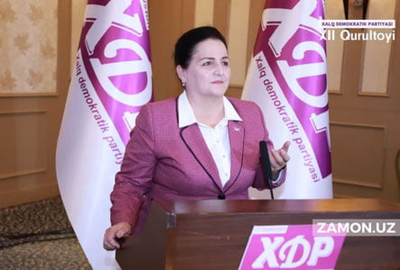 Мақсуда Ворисова ХДП партиясидан номзодликка тасдиқланди