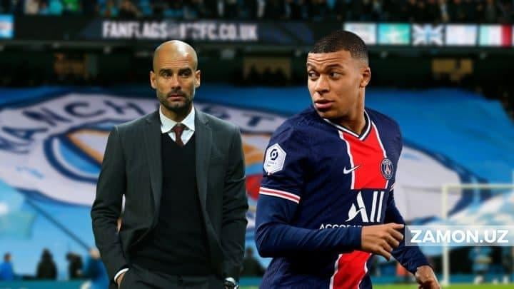 “Manchester Siti” Kilian Mbappeni istalgan narxda sotib olmoqchi
