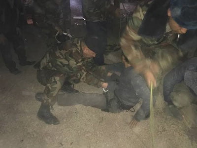 Нурафшонда кўп қаватли уйнинг оралиқ қисмига тушиб кетган фуқаро қутқарилди