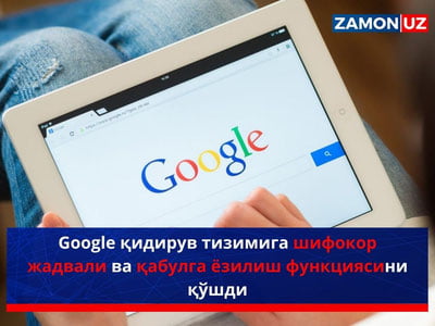 Google qidiruv tizimiga shifokor jadvali va qabulga yozilish funksiyasini qo‘shdi