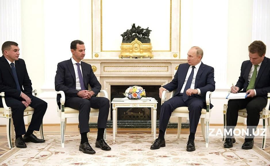 Сурия Президенти Москвага кутилмаган ташриф билан келди