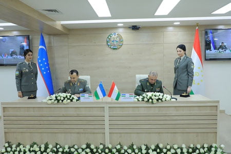 Тожикистон Республикаси Миллий гвардияси билан ҳамкорлик ўрнатилди