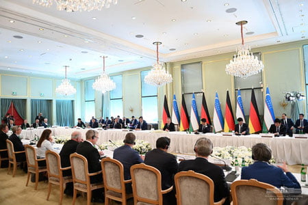 Шавкат Мирзиёев Германиянинг етакчи компания раҳбарлари билан учрашди