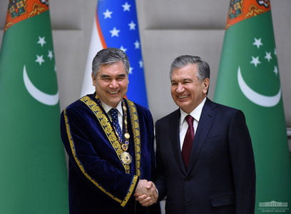 Shavkat Mirziyoyev Gurbanguli Berdimuhamedov bilan telefonlashdi