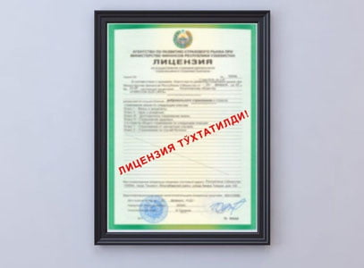 Sug‘urta xizmatlarini ko‘rsatuvchi ayrim kompaniyalar litsenziyasi to‘xtatildi