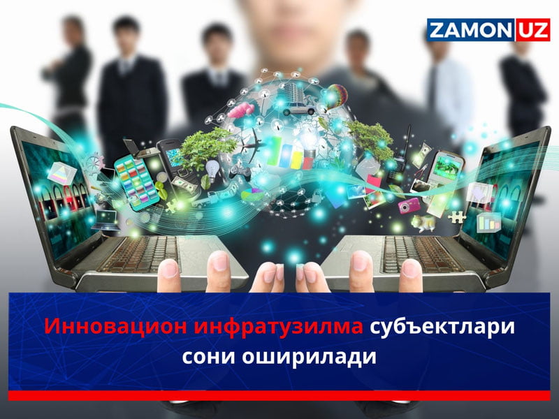 Инновацион инфратузилма субъектлари сони оширилади