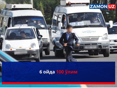 6 ойда 100 ўлим