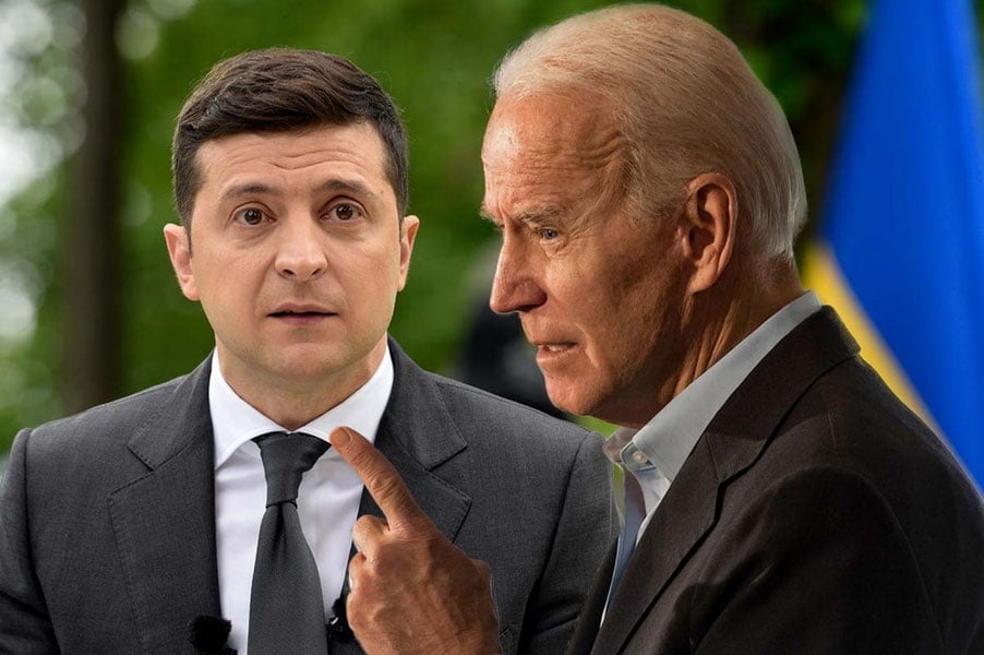 WP: Байден Зеленскийдан нолимасликни сўраган