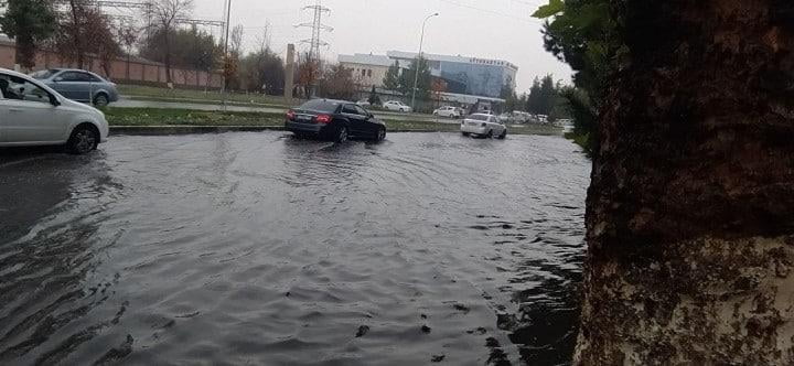 Toshkent yana suv ostida qoldi