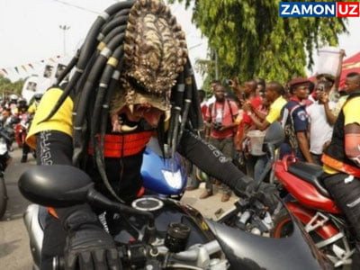Nigeriyada baykerlar karnavalida avtohalokat sodir bo‘ldi