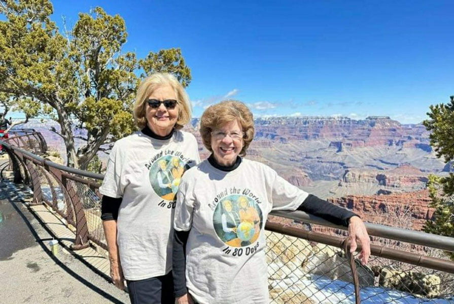 80 ёшли дугоналар дунё бўйлаб 80 кунлик саёҳатга чиқишди — фото