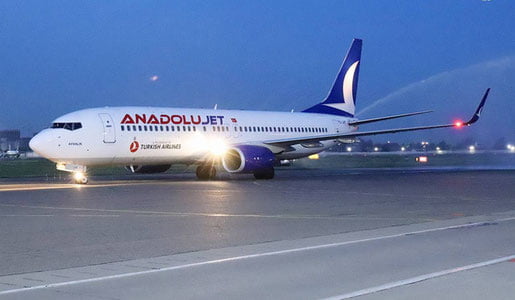 Тошкентдан Анқарага мунтазам авиапарвозлар йўлга қўйилди