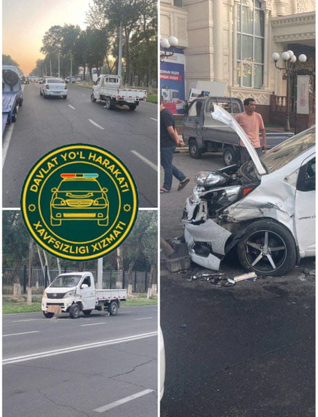 Тошкентда тўртта автомашина ЙТҲга учради