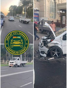 Тошкентда тўртта автомашина ЙТҲга учради