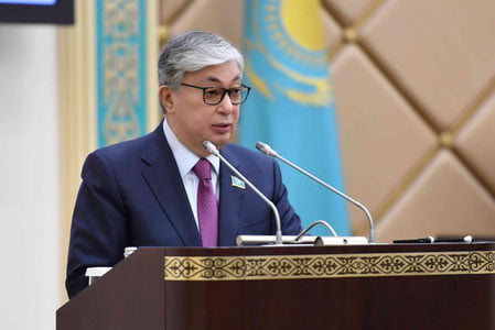 Тўқаев Марказий Осиё хавфсизлигини кучайтиришга чақирди