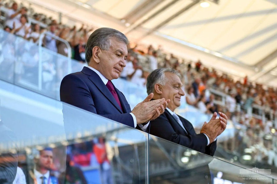 Shavkat Mirziyoyev Vengriyada yengil atletika bo‘yicha jahon chempionatini tomosha qildi