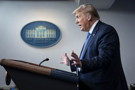 Трампнинг твити калака остида қолди