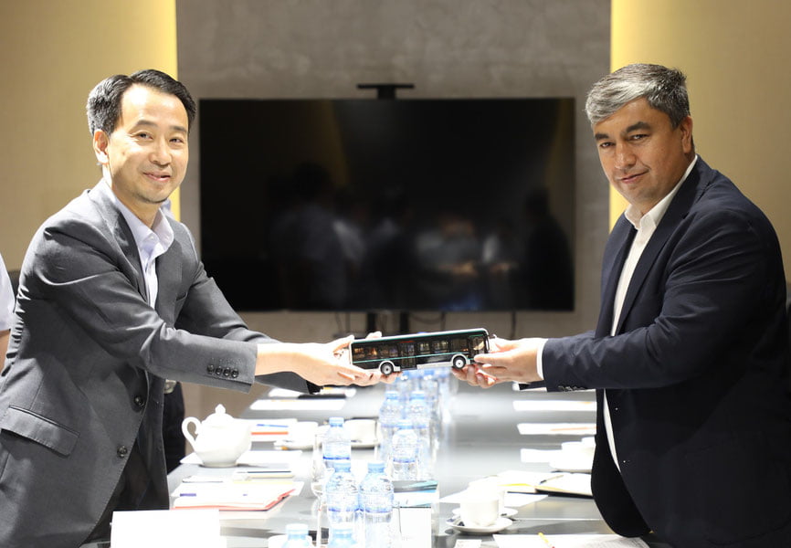 Наманганга 100 та янги автобус олиб келинади