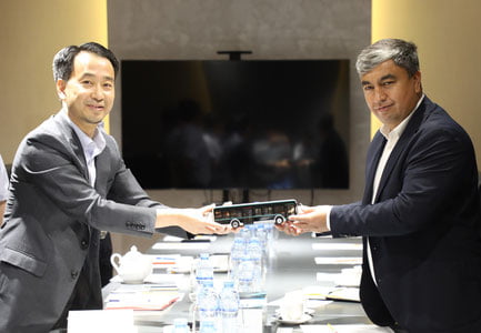 Наманганга 100 та янги автобус олиб келинади