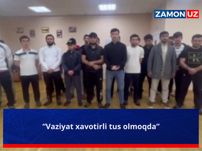 “Вазият хавотирли тус олмоқда”