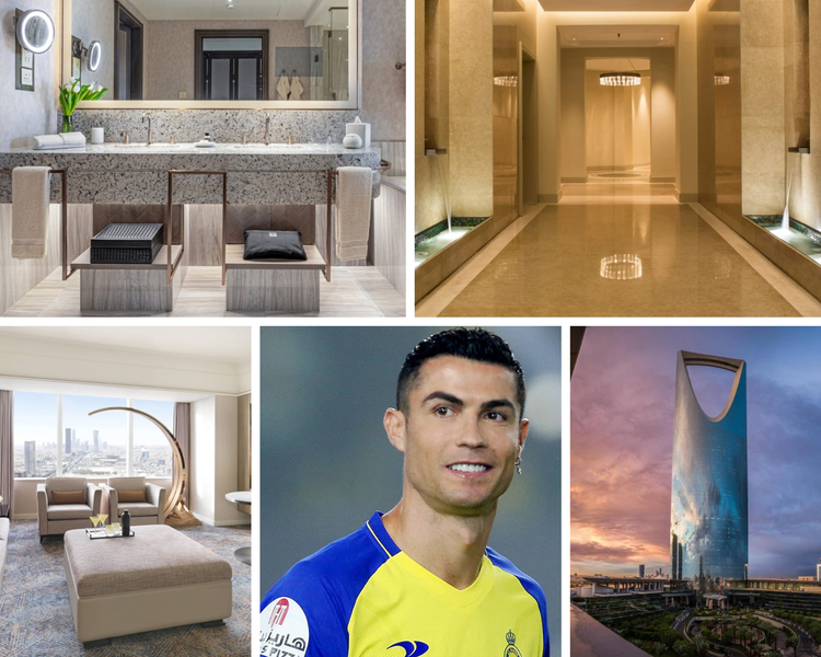 Ronaldu Saudiyadagi yangi uyga ko‘chib o‘tdi