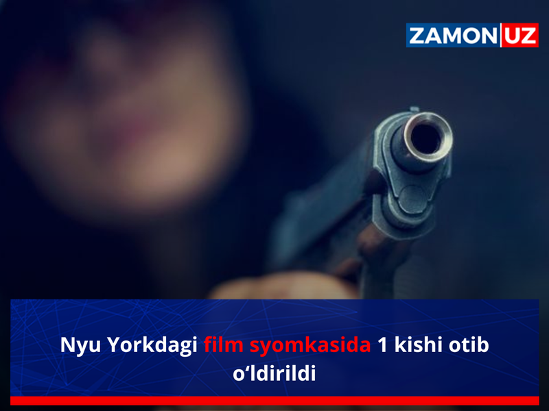 Nyu Yorkdagi film syomkasida 1 kishi otib o‘ldirildi