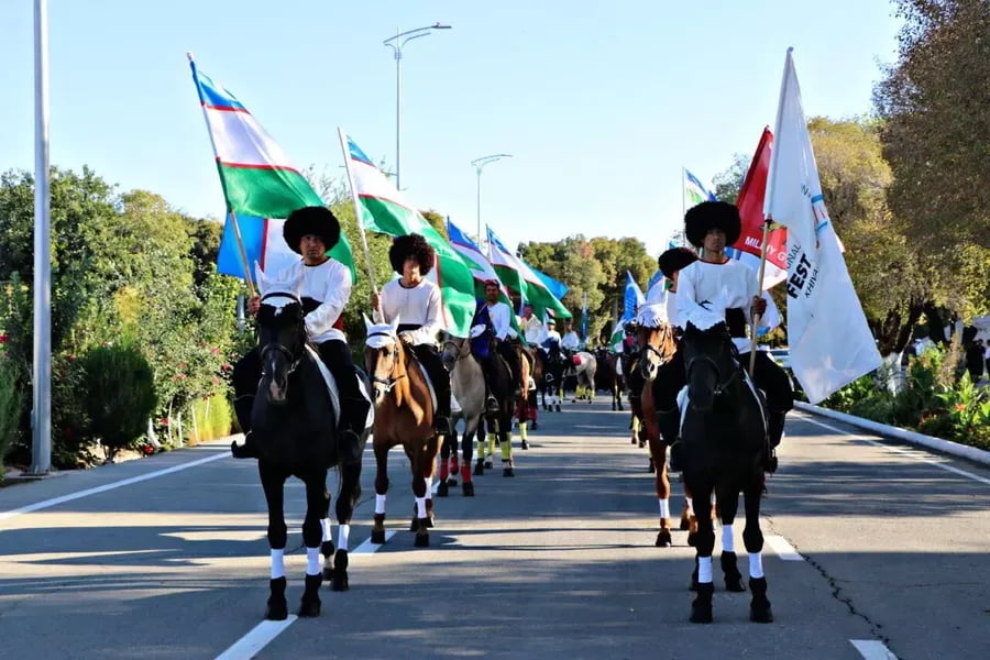 Xorazmda xalqaro etnosport festivali start oldi